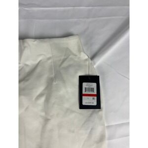 DKNY White Pencil Skirt Women's XS Career Business Casual Chic Office‎